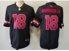 Arizona Cardinals #18 Marvin Harrison Jr. Black Vapor F.U.S.E. Limited Jersey