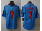 Houston Texans #7 C.J. Stroud Blue Throwback Vapor F.U.S.E. Limited Jersey