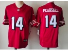 San Francisco 49ers #14 Ricky Pearsall Red Throwback F.U.S.E Limited Jersey