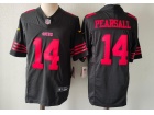 San Francisco 49ers #14 Ricky Pearsall Black F.U.S.E Limited Jersey