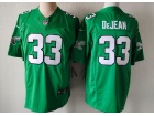 Philadelphia Eagles #33 Cooper DeJean Kelly Green Throwback Limited Jersey