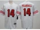 San Francisco 49ers #14 Ricky Pearsall White Color Rush Limited Jersey