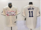 Bronx x New York Yankee #11 Anthony Volpe Cream Jersey