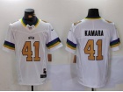 New Orleans Saints #41 Alvin Kamara White Fashion Vapor F.U.S.E Limited Jersey