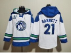 Minnesota Timberwolves #21 Kevin Garnett White Hoodie