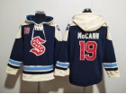 Seattle Kraken #19 Jared McCann Navy Blue Hoodie