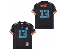 Miami Dolphins #13 Dan Marino Black 1990 Throwback Jersey