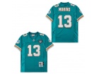 Miami Dolphins #13 Dan Marino Green 1994 Throwback Jersey