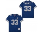 Dallas Cowboys #33 Tony Dorsett Blue 1984 Throwback Jersey