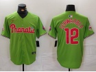 Philadelphia Phillies x Phanatic #12 Kyle Schwarber Green Jersey