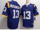 LSU Tigers #13 Garrett Nussmeier Purple Limited Jersey