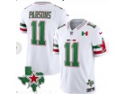 Dallas Cowboys #11 Micah Parsons White Mexico Edition Jersey