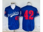 Brooklyn Royal Giants #42 Royal Blue Throwback Jersey