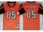 Cincinnati Bengals #85 Chad Ochocinco Orange Throwback Jersey