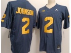 Michigan Wolverines #2 Will Johnson Blue F.U.S.E Jersey