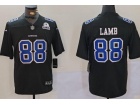 Dallas Cowboys #88 CeeDee Lamb Black Throwback Jersey