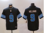 Detroit Lions #9 Jameson Williams Black Vapor F.U.S.E Limited Jersey