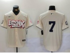 Bronx x New York Yankees #7 Cream Jersey