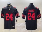 San Francisco 49ers #24 Jordan Mason Black Limited Jersey