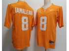 Tennessee Volunteers #8 Nico Iamaleava Orange w/ SEC Patch F.U.S.E Limited Jersey