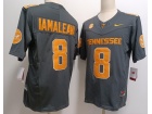 Tennessee Volunteers #8 Nico Iamaleava Charcoal Grey w/ SEC Patch F.U.S.E Limited Jersey