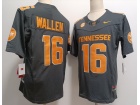 Tennessee Volunteers #16 Morgan Wallen Charcoal Grey w/ SEC Patch F.U.S.E Limited Jersey