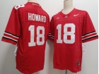 Ohio State Buckeyes #18 Will Howard Red F.U.S.E Limited Jersey