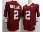 Alabama Crimson Tide #2 Ryan Williams Red F.U.S.E Limited Jersey