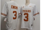 Texas Longhorns #3 Quinn Ewers White F.U.S.E Limited Jersey