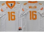 Texas Longhorns #16 Morgan Wallen White F.U.S.E Limited Jersey