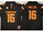 Texas Longhorns #16 Morgan Wallen Black F.U.S.E Limited Jersey