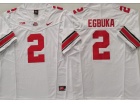 Ohio State Buckeyes #2 Emeka Egbuka White F.U.S.E Limited Jersey