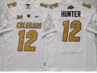 Colorado Buffaloes #12 Travis Hunter White 2024 F.U.S.E Limited Jersey