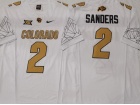 Colorado Buffaloes #2 Shedeur Sanders White 2024 F.U.S.E Limited Jersey