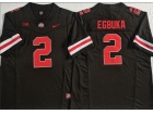 Ohio State Buckeyes #2 Emeka Egbuka Black F.U.S.E Limited Jersey