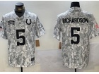 Indianapolis Colts #5 Anthony Richardson Arctic Camo 2024 Salute to Service Limited Jersey