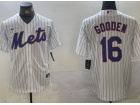 New York Mets #16 Dwight Gooden White Cool Base Jersey