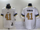 Nola x New Orleans Saints #41 Alvin Kamara White F.U.S.E Limited Jersey