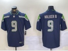 Seattle Seahawks #9 Kenneth Walker III Blue Vapor Limited Jersey