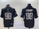 Las Vegas Raiders #98 Maxx Crosby Black Impact Limited Jersey