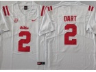 Ole Miss Rebels #2 Jaxson Dart White Vapor Limited Jersey