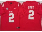 Ole Miss Rebels #2 Jaxson Dart Red Vapor Limited Jersey