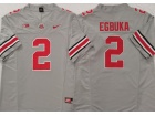 Ohio State Buckeyes #2 Emeka Egbuka Grey F.U.S.E Limited Jersey