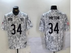 Chicago Bears #34 Walter Payton Arctic Camo 2024 Salute to Service Limited Jersey