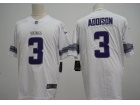 Minnesota Vikings #3 Jordan Addison White Vapor F.U.S.E Limited Jersey