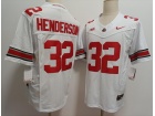 Ohio State Buckeyes #32 TreVeyon Henderson White F.U.S.E Limited Jersey