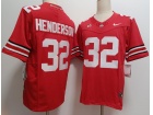 Ohio State Buckeyes #32 TreVeyon Henderson Red F.U.S.E Limited Jersey