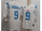 Ole Miss Rebels #9 Tre Harris III White F.U.S.E Limited Jersey