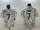 Denver Broncos #7 John Elway Arctic Camo 2024 Salute to Service Limited Jersey