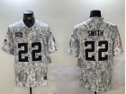 Minnesota Vikings #22 Harrison Smith Arctic Camo 2024 Salute to Service Limited Jersey